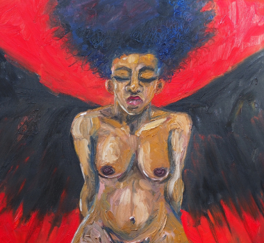 Angel Sister 36″ x 24″