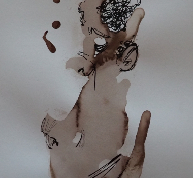 Coffee Man 3, 12″ x 18″