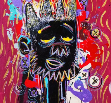 A King Amongst Assholes 16″ x 20″